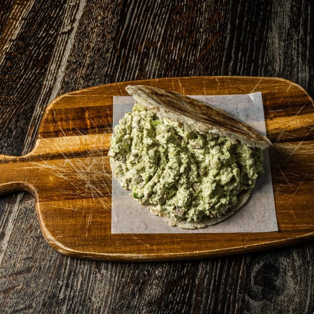 RENA PEPIADA Arepa  ( Grilled Chicken Avocado Sauces).