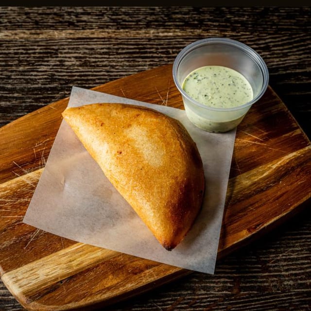BEEF EMPANADA.
